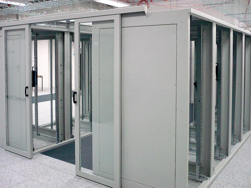 Datenzentrum Sicherheitsbereich Kühlung